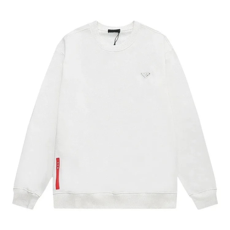 Correct version.Pulajia 24 series triangle label autumn and winter new Pujia high men's and women's long-sleeved T-shirts and sweatshirts