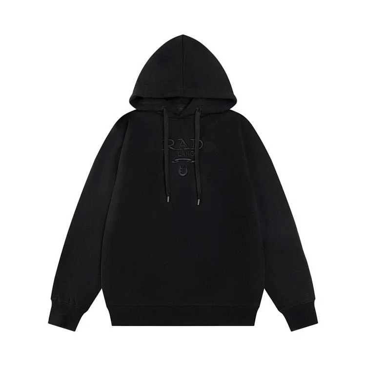 Correct version.Pulajia 24 series triangle label autumn and winter new Pujia high men's and women's long-sleeved T-shirts and sweatshirts