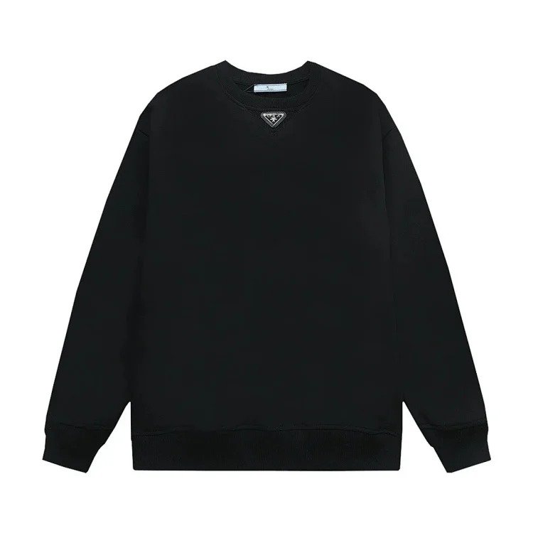 Correct version.Pulajia 24 series triangle label autumn and winter new Pujia high men's and women's long-sleeved T-shirts and sweatshirts
