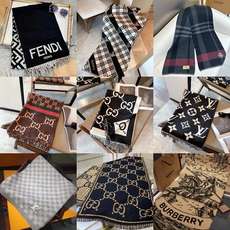 Autumn and winter fashionable and versatile light luxury scarf 01 (no after-sales service for more than 7 days)