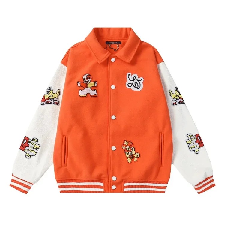Autumn and winter trendy baseball uniform-007