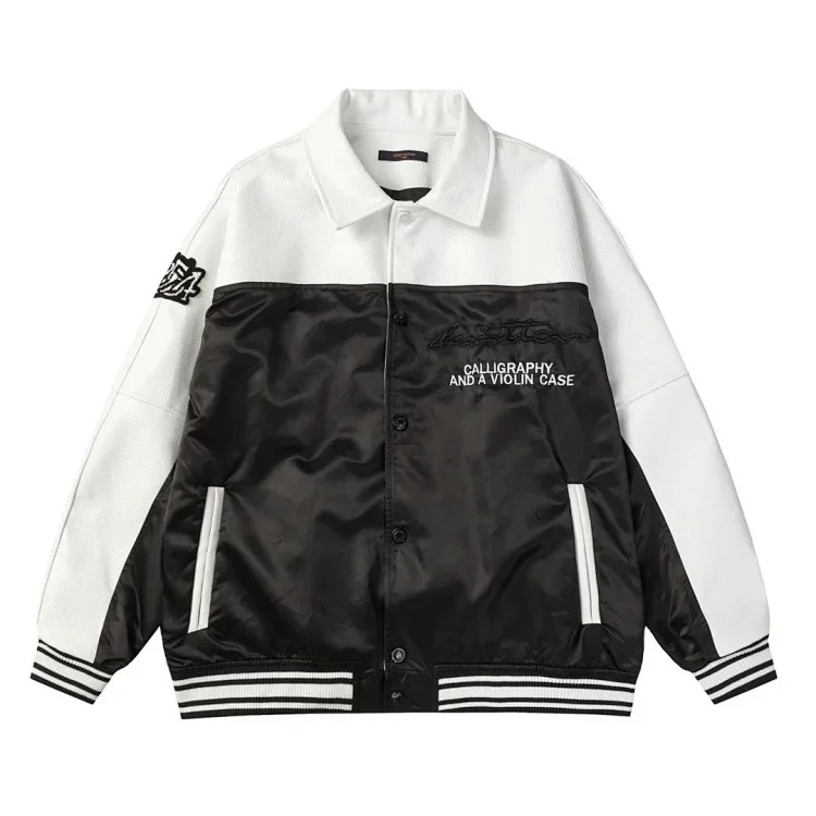 Autumn and winter trendy baseball uniform-007