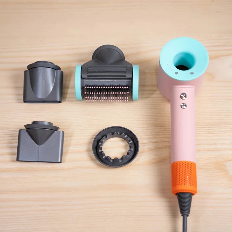 Brushless motor hollow hair dryer