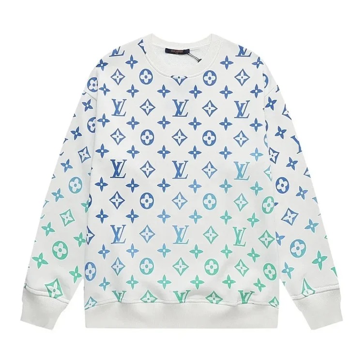 L fashion round neck sweatshirt