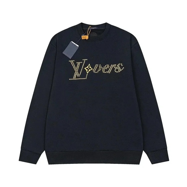 L fashion round neck sweatshirt