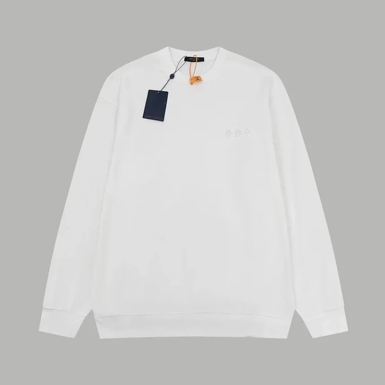 L fashion round neck sweatshirt