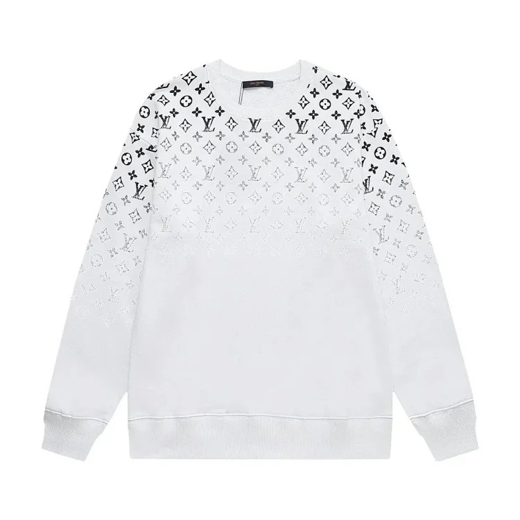 L fashion round neck sweatshirt