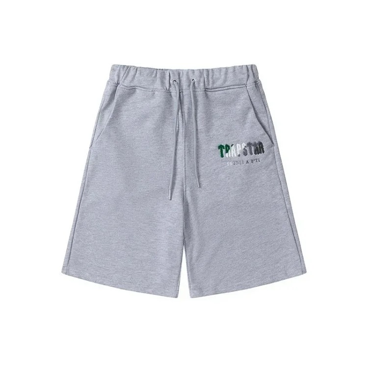 T a p rainbow letter gradient towel embroidered short-sleeved T-shirt
