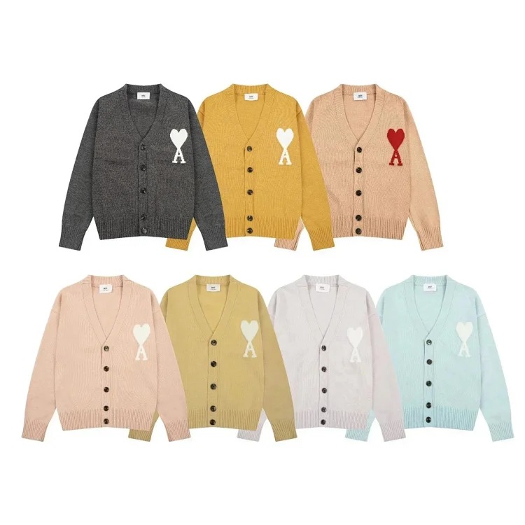 knitted sweater casual couple wear