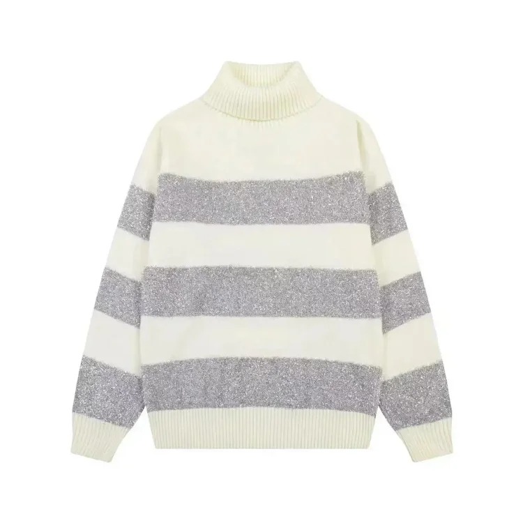 knitted sweater casual couple wear