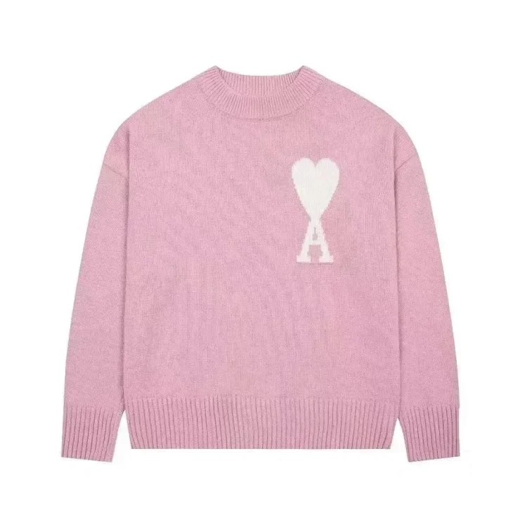 knitted sweater casual couple wear