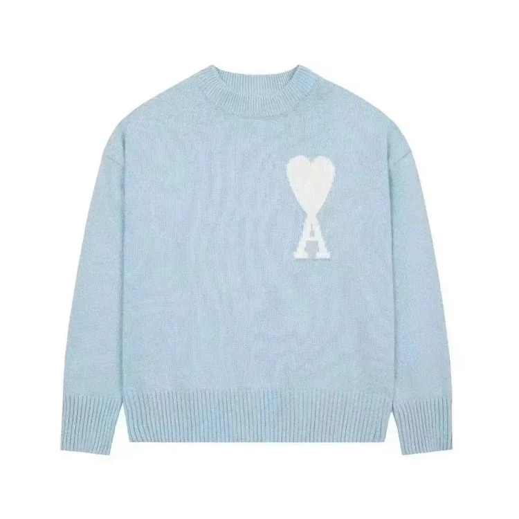 knitted sweater casual couple wear