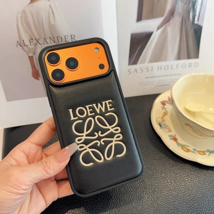 Embroidered Gold Phone Case