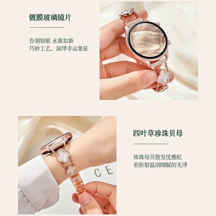 GW33s smart women's watch, color screen, women's bracelet, blood pressure bracelet, heart rate alarm clock, step counting, sports multi-function
