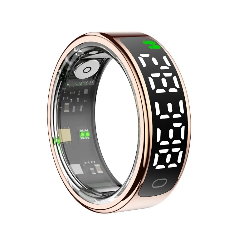Cross-border new R13 smart ring with display, heart rate, blood oxygen, sleep, exercise, pedometer, waterproof, Bluetooth camera