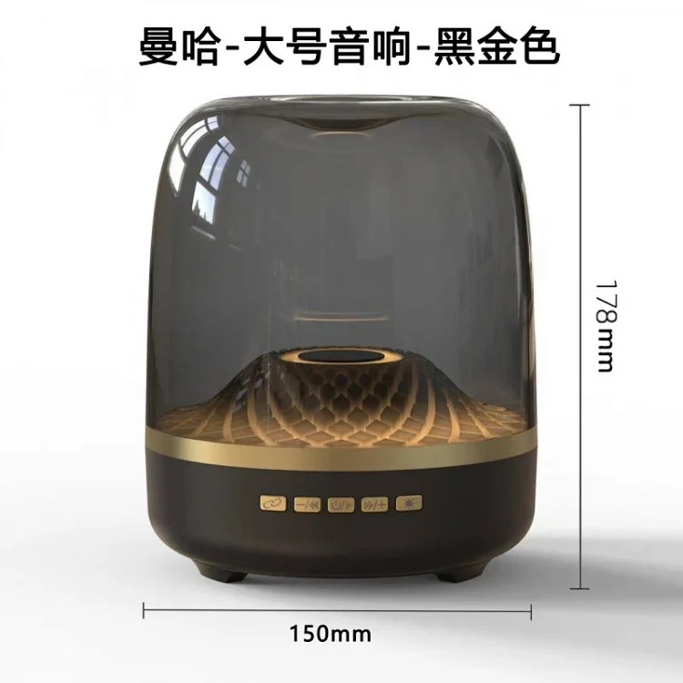 Cross-border subwoofer wireless bluetooth small speaker plug-in card computer large audio mini smart speaker outdoor audio