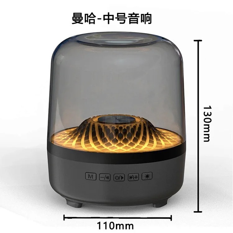 Cross-border subwoofer wireless bluetooth small speaker plug-in card computer large audio mini smart speaker outdoor audio
