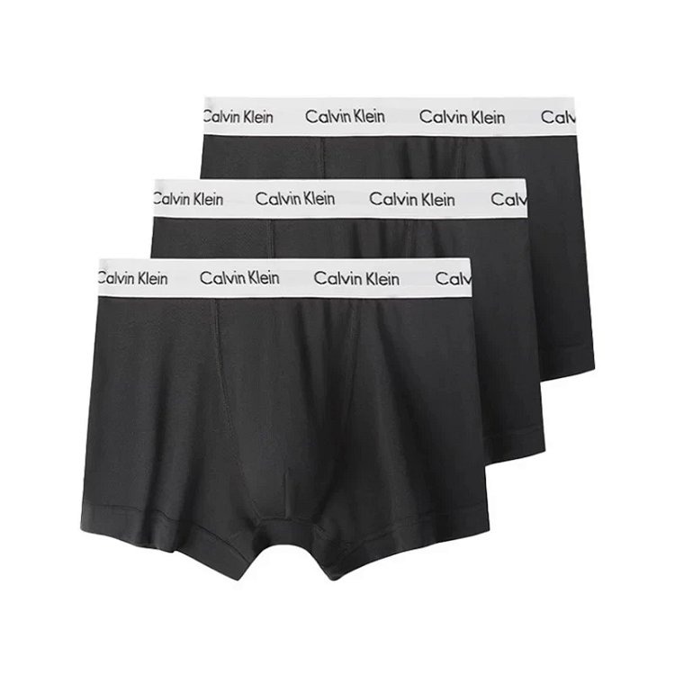 CK Men's Underwear Cotton Flat Corner Antibacterial Modal Youth Large Four Corner Shorts Three Pair Set