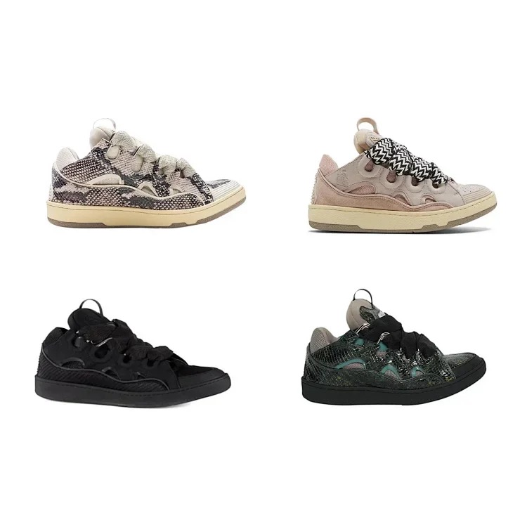 Made in Portugal Lanvin Curb Sneakers Certain Colors Are Only Exchangeable and Non-refundable Casual Sneakers