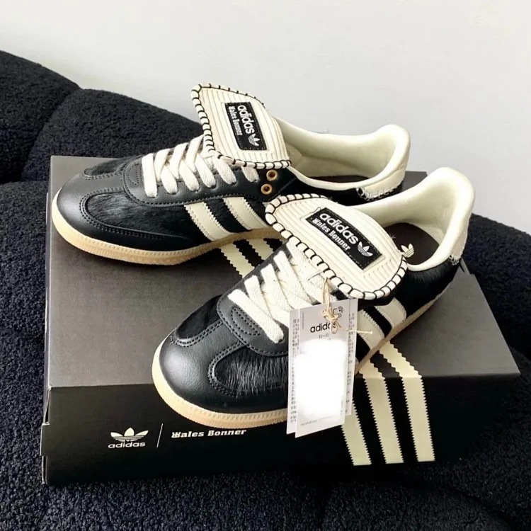 Adidas German training shoes casual shoes sneakers WALES BONNER x adidas originals Samba Pony Tonal 
