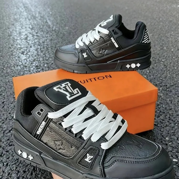 Light luxury men's sneakers, trendy shoes, thick-soled shoes, donkey low-top shoes, trendy low-top l