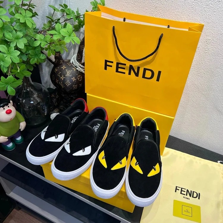 fendi Fendi little monster sneakers