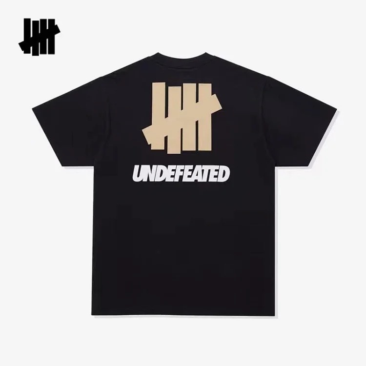 26ss [Five-stripes classic LOGO short T-shirt] UNDEFEATED summer new breathable short-sleeved T-shir