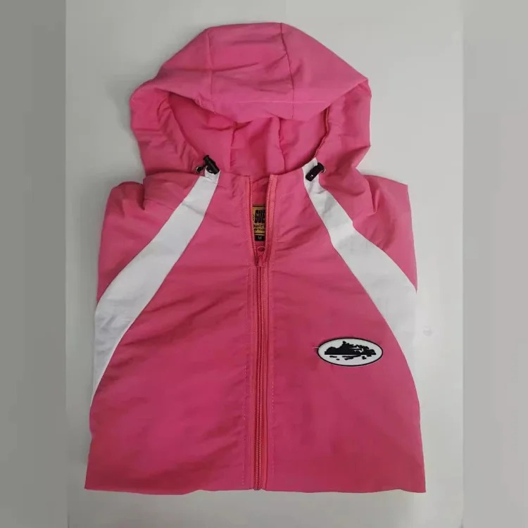 Spot corteiz Alcatraz spliced ​​jacket American street wind windproof quick-drying breathable sportswear trend