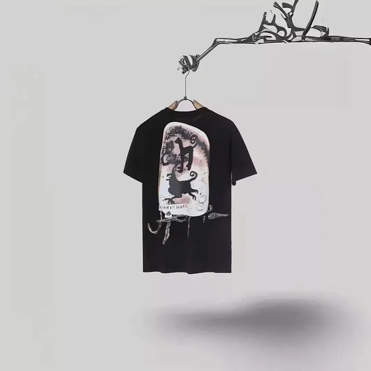 2024 new Travis Scott Cactus Jack Utopia joint model Stone Tengu short-sleeved T-shirt
