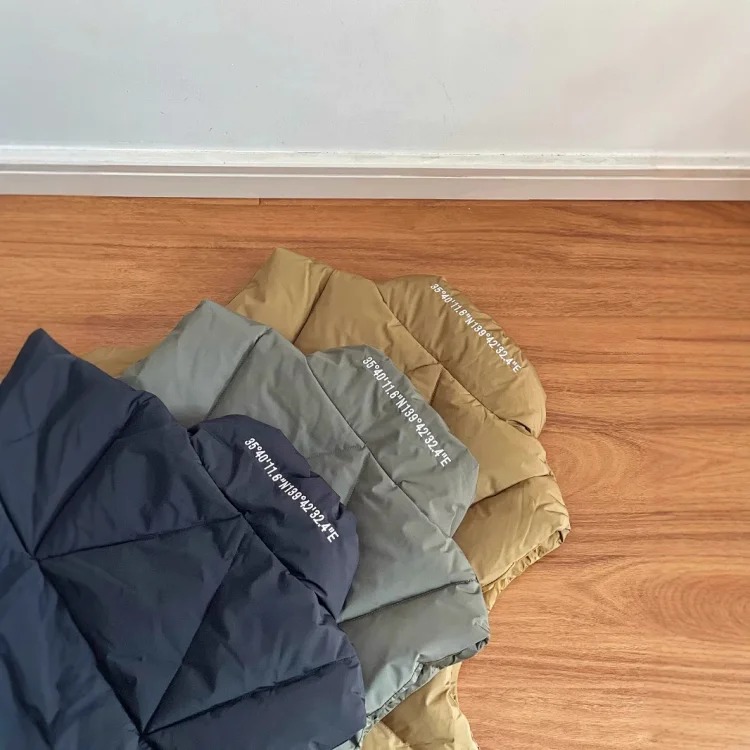 Cross-border foreign trade Wt@ps down vest Nishiyama Toru Japanese solid color warm outdoor windproof functional vest jacket