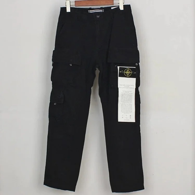 Stone Island STONEISLAGDS four-bag washable functional side-marked casual overalls for men and women for couples