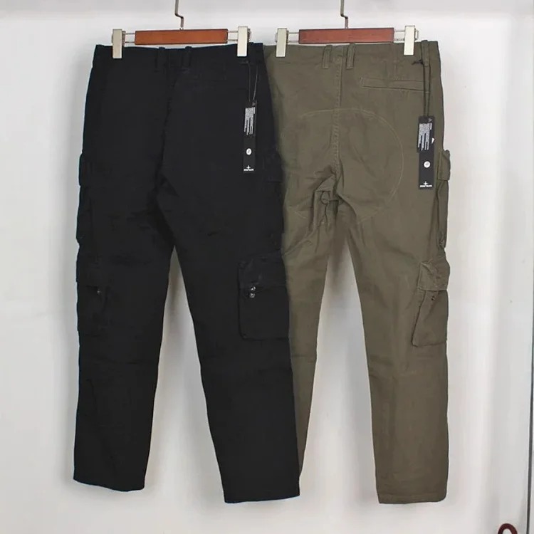 Stone Island STONEISLAGDS four-bag washable functional side-marked casual overalls for men and women for couples