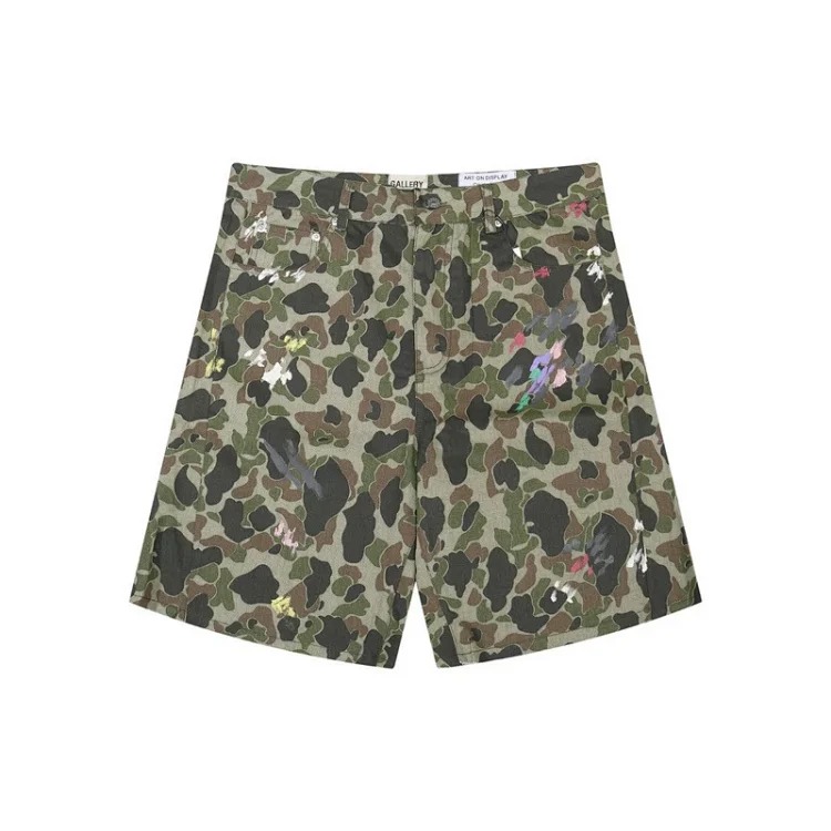 overalls camouflage shorts