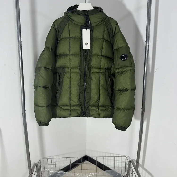 CP cotton jacket, autumn and winter cotton coat, thickened warm hooded top