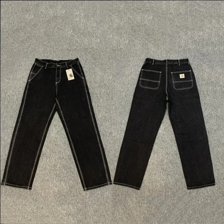 CARHARTT WIP SIMPLE PANT Carhart straight-leg washed casual jeans