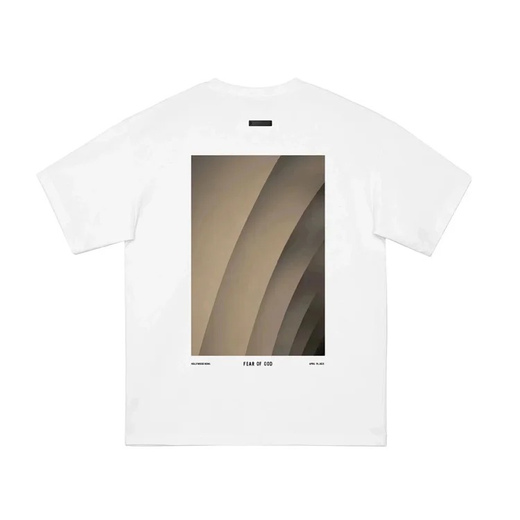 FEAR OF GOD main line three-party joint Hollywood summer new American high street fashion brand loose short-sleeved T-shirt for men