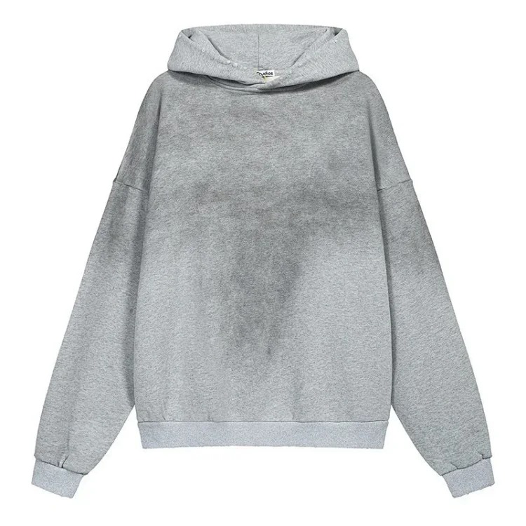 AC washed distressed 1996 letter hoodie