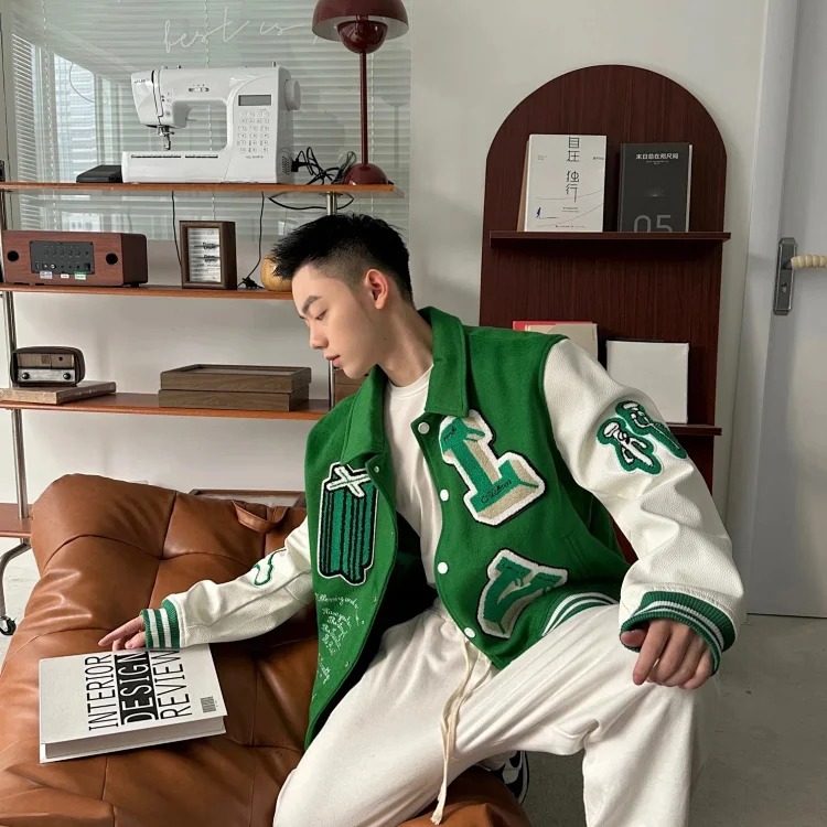 V Wizard of Oz baseball uniform jacket for men and women