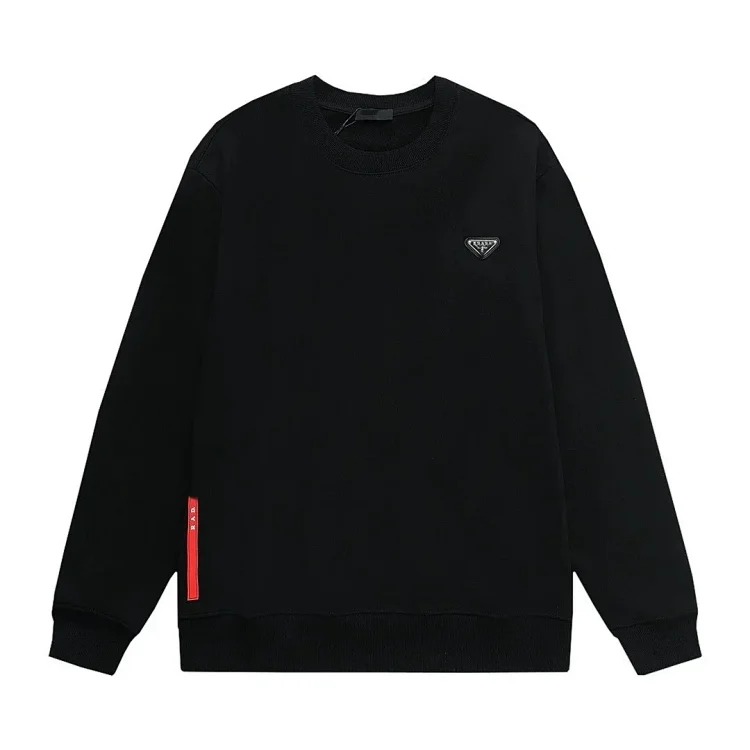Correct version. Pulajia 24 series triangle label autumn and winter new Pujia high version men's and women's long-sleeved T-shirts and sweatshirts