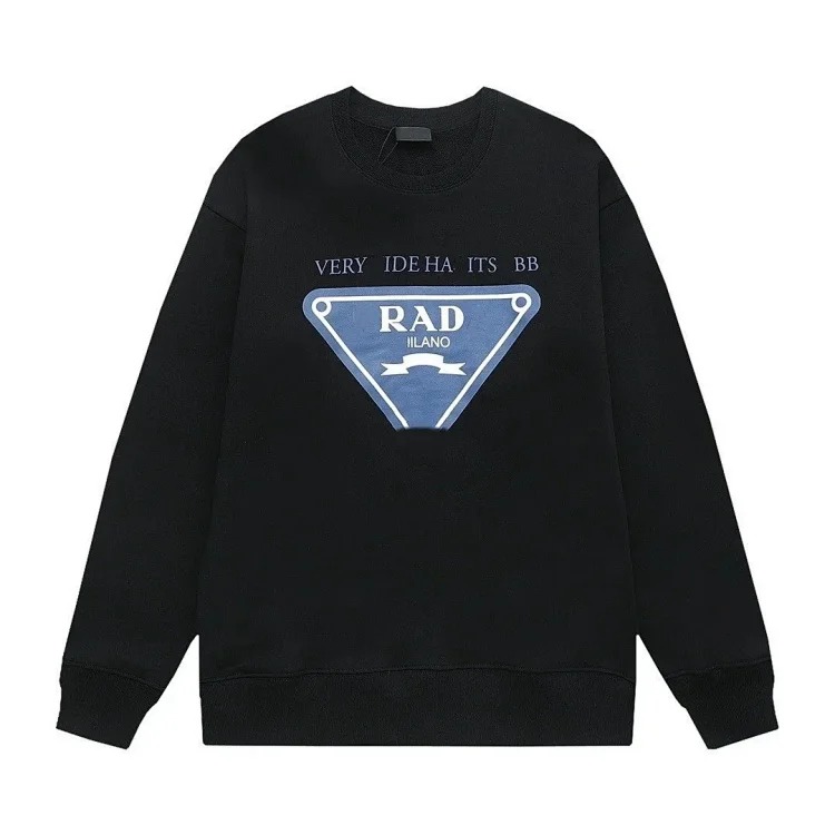 Correct version. Pulajia 24 series triangle label autumn and winter new Pujia high version men's and women's long-sleeved T-shirts and sweatshirts