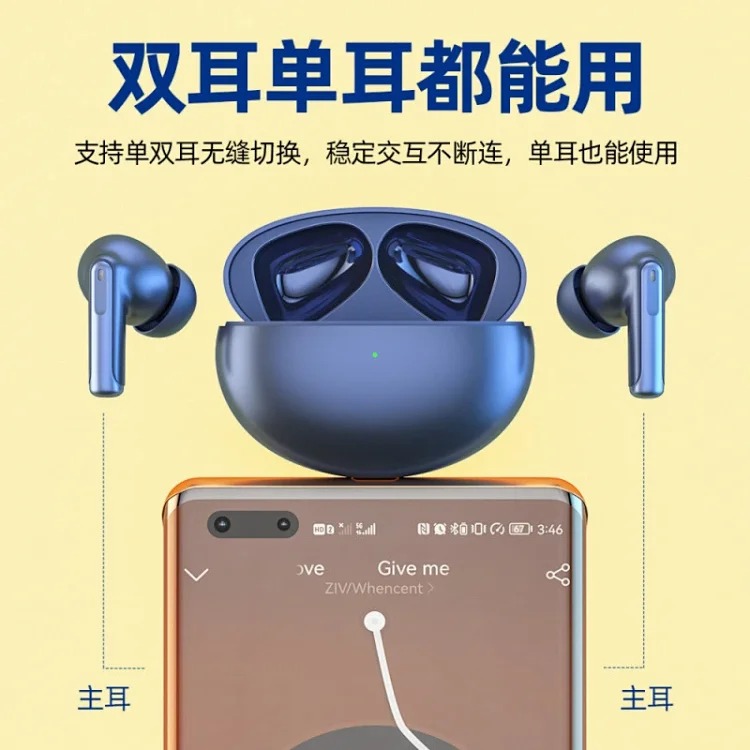 Cross-border popular Bluetooth headset xy70 new in-ear call noise reduction wireless Bluetooth headset sports headset