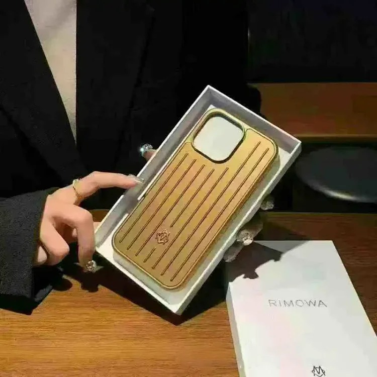 Aluminum alloy Apple 17 Pro Max suitcase-style full-coverage phone case for i Phone 15/14/13 (black