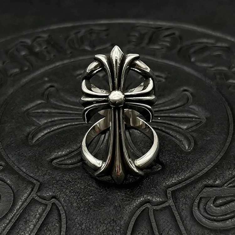 Chrome Hearts Vintage Large Silver Ring