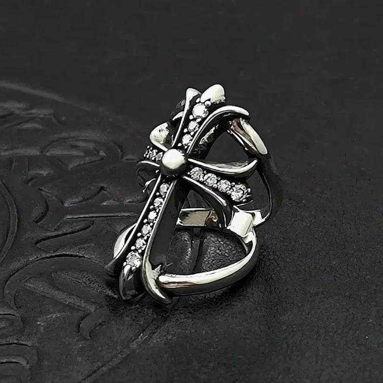Chrome Hearts Vintage Large Silver Ring