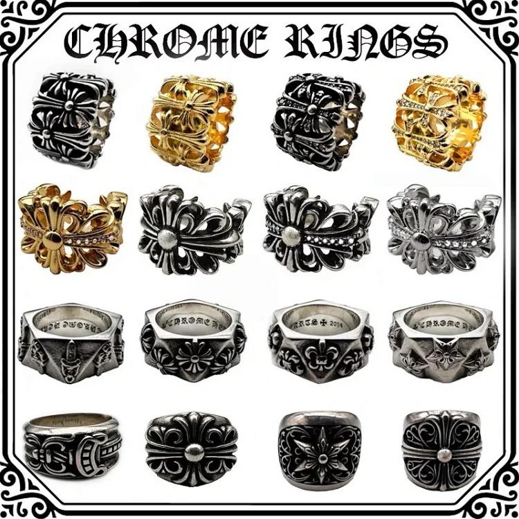 Chrome Hearts Vintage Large Silver Ring