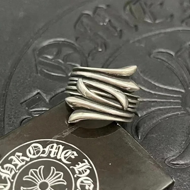 Chrome Hearts Vintage Large Silver Ring