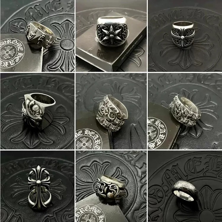 Chrome Hearts Vintage Large Silver Ring
