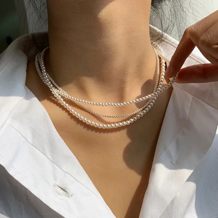 Luxury Premium Minimalist Pearl Necklace