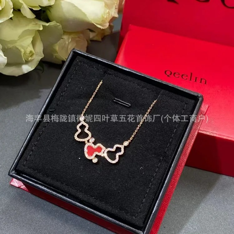 Rhinestone Gold Necklace