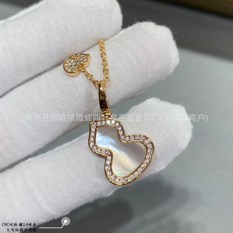 Rhinestone Gold Necklace